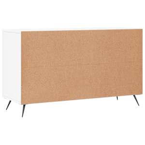Příborník bílý 100 x 36 x 60 cm kompozitní dřevo - obrázek 8
