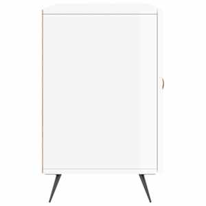 Příborník bílý s vysokým leskem 100x36x60 cm kompozitní dřevo - obrázek 7