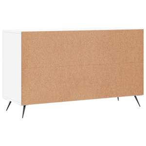 Příborník bílý s vysokým leskem 100x36x60 cm kompozitní dřevo - obrázek 8
