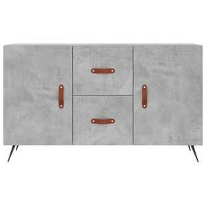 Příborník betonově šedý 100 x 36 x 60 cm kompozitní dřevo - obrázek 6