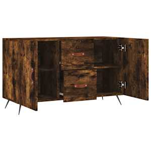 Příborník kouřový dub 100 x 36 x 60 cm kompozitní dřevo - obrázek 5