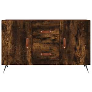 Příborník kouřový dub 100 x 36 x 60 cm kompozitní dřevo - obrázek 6