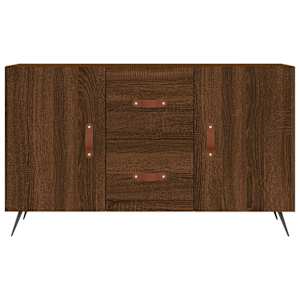 Příborník hnědý dub 100 x 36 x 60 cm kompozitní dřevo - obrázek 6