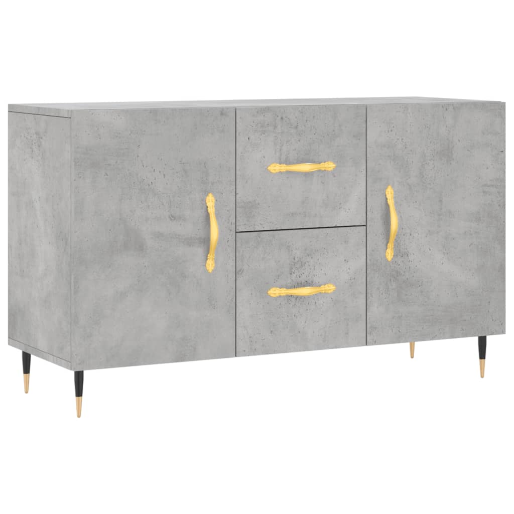 vidaXL Příborník betonově šedý 100 x 36 x 60 cm kompozitní dřevo