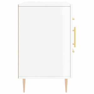 Příborník bílý s vysokým leskem 100x36x60 cm kompozitní dřevo - obrázek 7