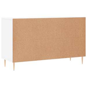 Příborník bílý s vysokým leskem 100x36x60 cm kompozitní dřevo - obrázek 8