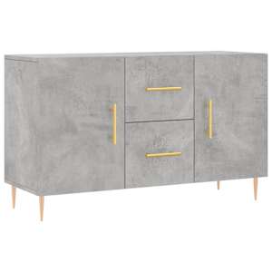 Příborník betonově šedý 100 x 36 x 60 cm kompozitní dřevo - obrázek 2
