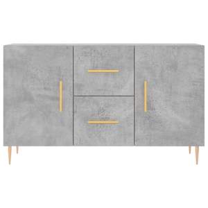 Příborník betonově šedý 100 x 36 x 60 cm kompozitní dřevo - obrázek 6