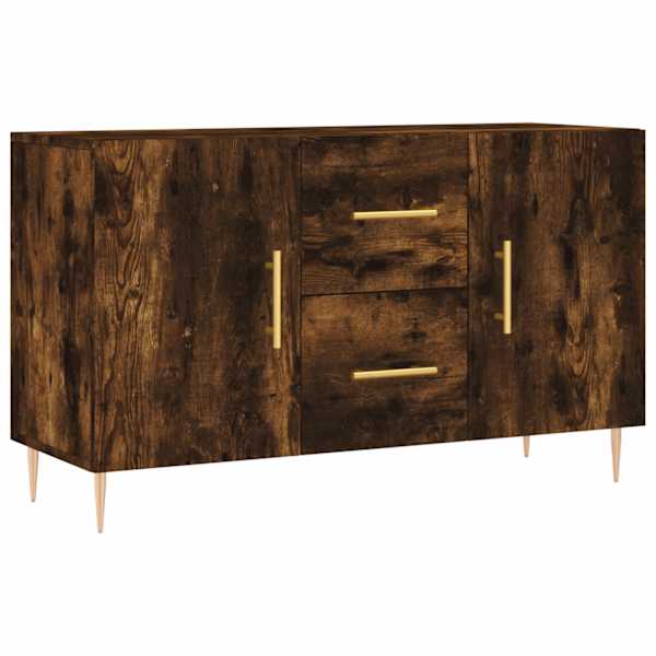vidaXL puhvetkapp, suitsutatud tamm, 100 x 36 x 60 cm tehispuit