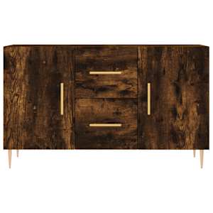 Příborník kouřový dub 100 x 36 x 60 cm kompozitní dřevo - obrázek 6