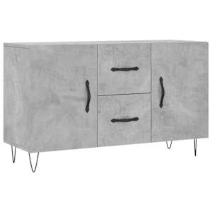 Příborník betonově šedý 100 x 36 x 60 cm kompozitní dřevo - obrázek 2