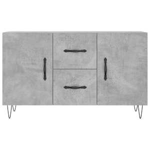 Příborník betonově šedý 100 x 36 x 60 cm kompozitní dřevo - obrázek 6