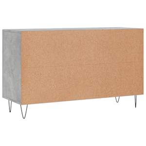 Příborník betonově šedý 100 x 36 x 60 cm kompozitní dřevo - obrázek 8