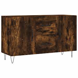 Příborník kouřový dub 100 x 36 x 60 cm kompozitní dřevo - obrázek 2