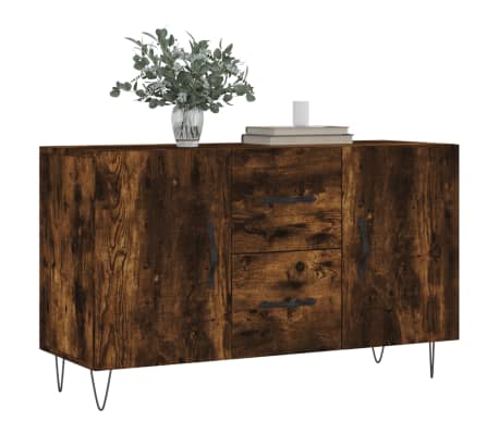 vidaXL f&uuml;st&ouml;s t&ouml;lgy sz&iacute;nű szerelt fa t&aacute;lal&oacute;szekr&eacute;ny 100 x 36 x 90 cm