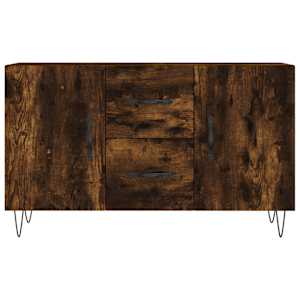Příborník kouřový dub 100 x 36 x 60 cm kompozitní dřevo - obrázek 6