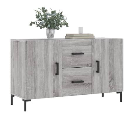 vidaXL Př&iacute;born&iacute;k &scaron;ed&yacute; sonoma 100 x 36 x 60 cm kompozitn&iacute; dřevo