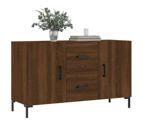 vidaXL puhvetkapp, pruun tamm, 100 x 36 x 60 cm, tehispuit