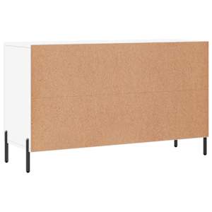 Příborník bílý 100 x 36 x 60 cm kompozitní dřevo - obrázek 8