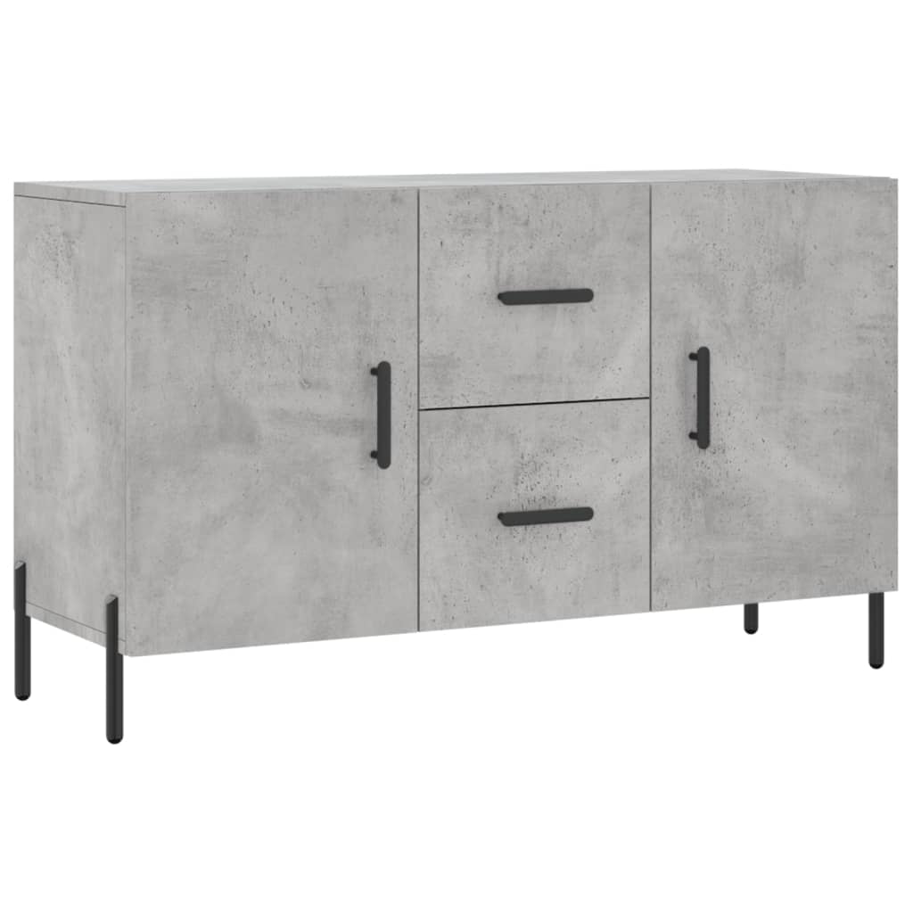 E-shop vidaXL Komoda, betónovo sivá 100x36x60 cm, kompozitné drevo