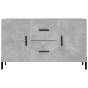 Příborník betonově šedý 100 x 36 x 60 cm kompozitní dřevo - obrázek 6