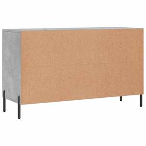 Příborník betonově šedý 100 x 36 x 60 cm kompozitní dřevo - obrázek 8