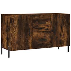 vidaXL puhvetkapp, suitsutatud tamm, 100 x 36 x 60 cm tehispuit