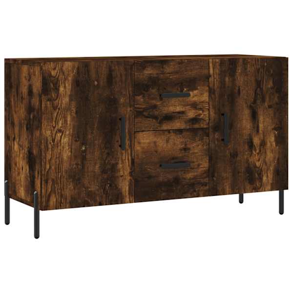 vidaXL puhvetkapp, suitsutatud tamm, 100 x 36 x 60 cm tehispuit