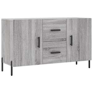 vidaXL puhvetkapp, hall Sonoma tamm, 100 x 36 x 60 cm, tehispuit