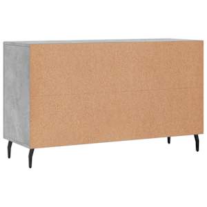 Příborník betonově šedý 100 x 36 x 60 cm kompozitní dřevo - obrázek 8