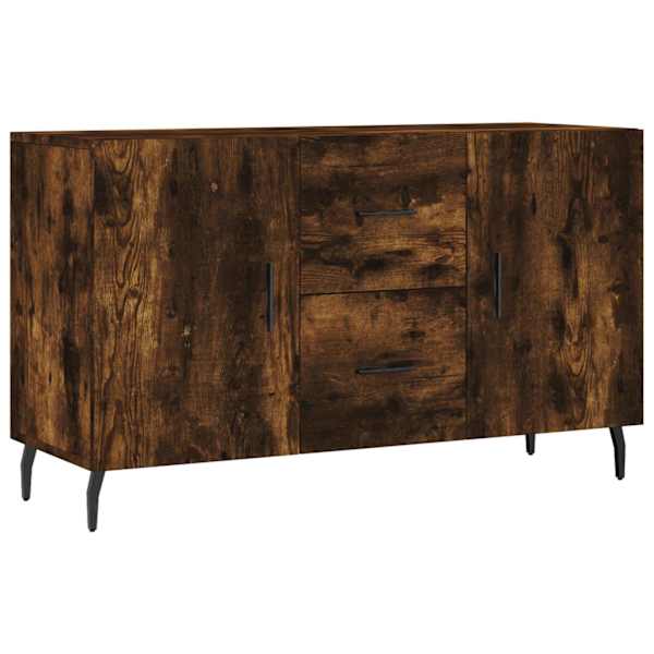 vidaXL puhvetkapp, suitsutatud tamm, 100 x 36 x 60 cm tehispuit