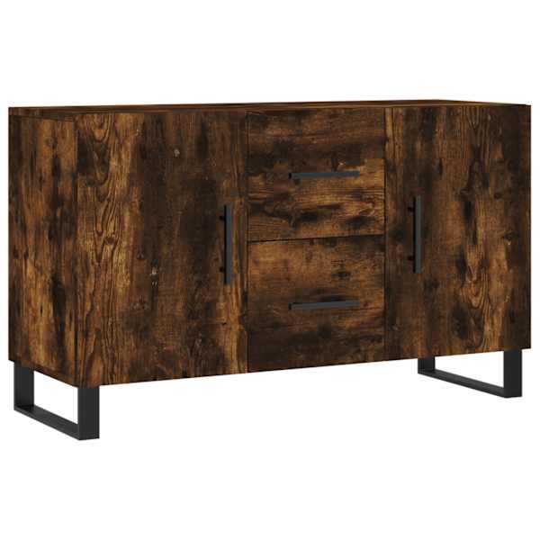 vidaXL puhvetkapp, suitsutatud tamm, 100 x 36 x 60 cm tehispuit
