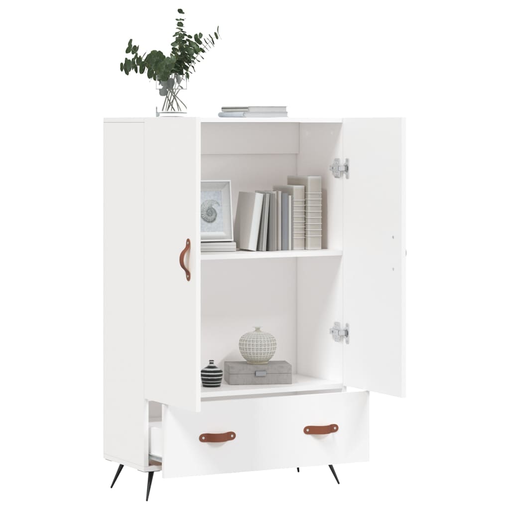 Thumbnail - vidaXL Highboard Weiß 69,5x31x115 cm Holzwerkstoff
