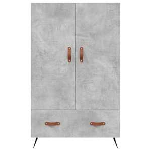 Skříň highboard betonově šedá 69,5x31x115 cm kompozitní dřevo - obrázek 6
