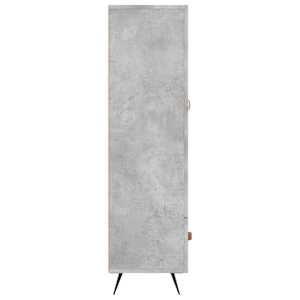Skříň highboard betonově šedá 69,5x31x115 cm kompozitní dřevo - obrázek 7