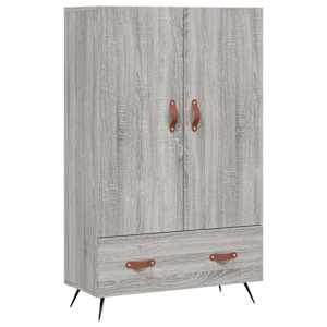 Skříň highboard šedá sonoma 69,5 x 31 x 115 cm kompozitní dřevo - obrázek 2