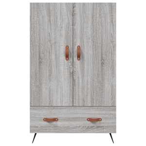 Skříň highboard šedá sonoma 69,5 x 31 x 115 cm kompozitní dřevo - obrázek 6