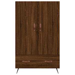 Skříň highboard hnědý dub 69,5 x 31 x 115 cm kompozitní dřevo - obrázek 6