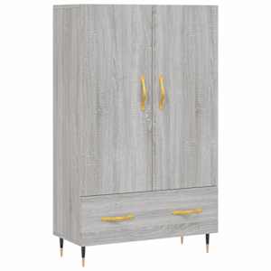 Skříň highboard šedá sonoma 69,5 x 31 x 115 cm kompozitní dřevo - obrázek 2