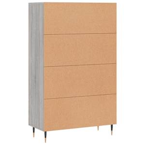 Skříň highboard šedá sonoma 69,5 x 31 x 115 cm kompozitní dřevo - obrázek 8
