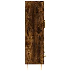 Skříň highboard kouřový dub 69,5 x 31 x 115 cm kompozitní dřevo - obrázek 7