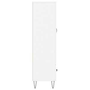 Skříň highboard bílá 69,5 x 31 x 115 cm kompozitní dřevo - obrázek 7