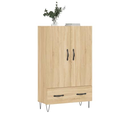 vidaXL Highboard Sonoma-Eiche 69,5x31x115 cm Holzwerkstoff