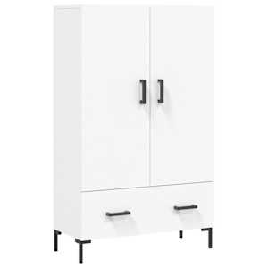 Skříň highboard bílá 69,5 x 31 x 115 cm kompozitní dřevo - obrázek 2