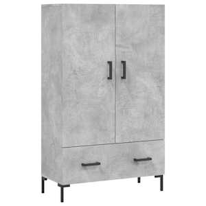 Skříň highboard betonově šedá 69,5x31x115 cm kompozitní dřevo - obrázek 2