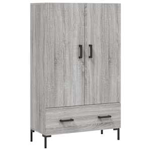 Skříň highboard šedá sonoma 69,5 x 31 x 115 cm kompozitní dřevo - obrázek 2