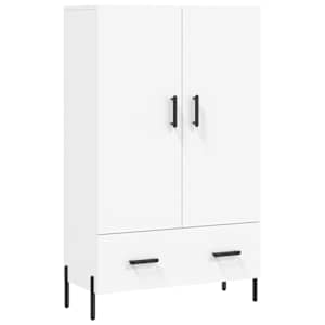 Skříň highboard bílá 69,5 x 31 x 115 cm kompozitní dřevo - obrázek 2