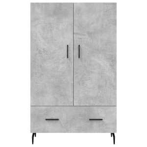 Skříň highboard betonově šedá 69,5x31x115 cm kompozitní dřevo - obrázek 6