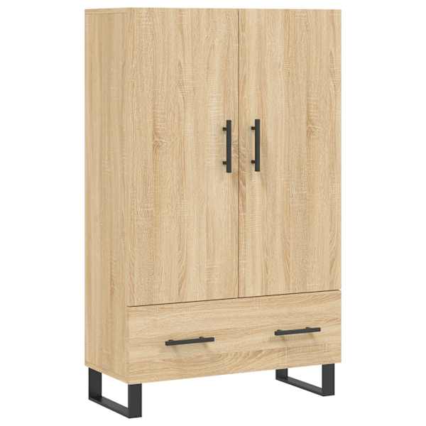 vidaXL k&otilde;rge kapp, Sonoma tamm, 69,5 x 31 x 115 cm, tehispuit