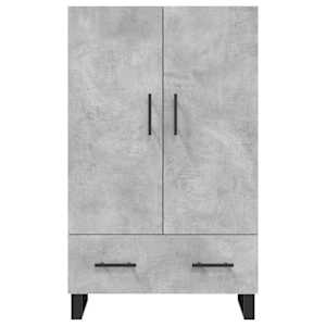 Skříň highboard betonově šedá 69,5x31x115 cm kompozitní dřevo - obrázek 6